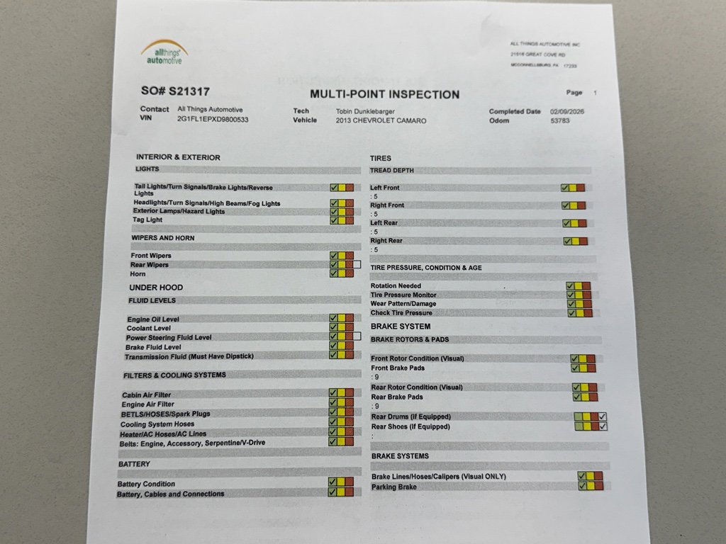 Used 2013 Chevrolet Camaro ZL1 w/ Gray Stripe Package image 35