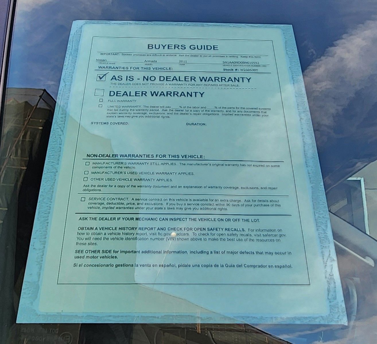 Used 2011 Nissan Armada SV image 54