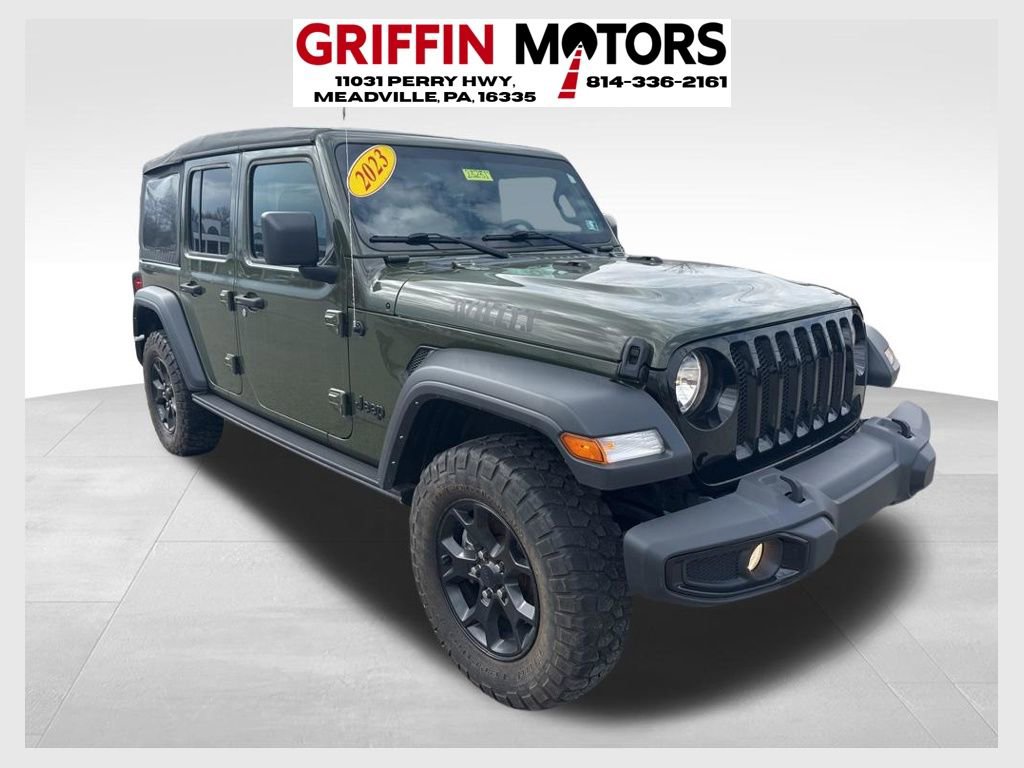 Used 2023 Jeep Wrangler Unlimited Sport