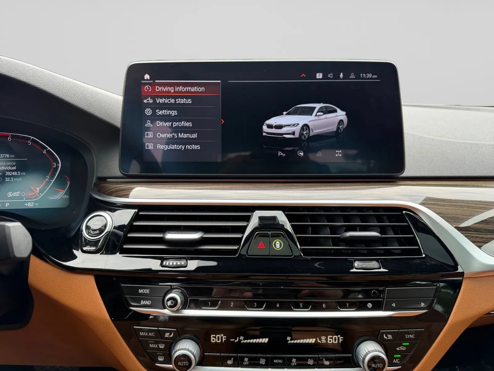 Used 2021 BMW 530i w/ Convenience Package RWD image 19