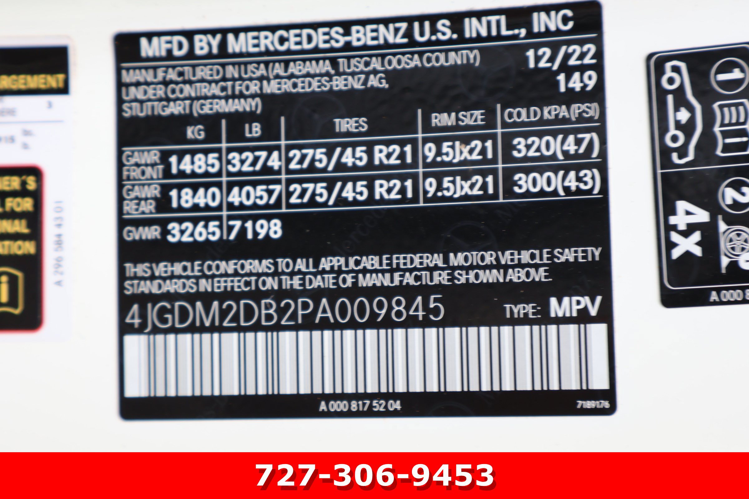 Certified 2023 Mercedes-Benz EQS 450+ SUV image 30