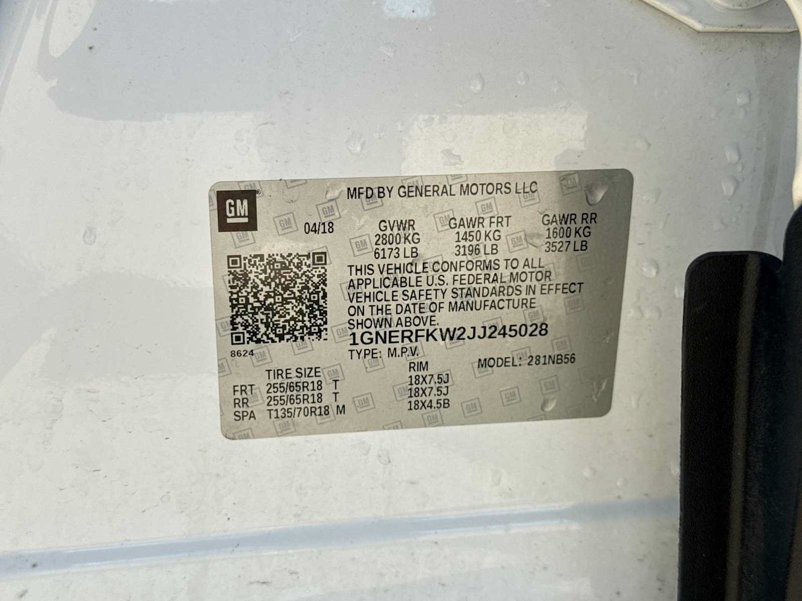 Used 2018 Chevrolet Traverse LS w/ LPO, Floor Liner Package FWD image 33