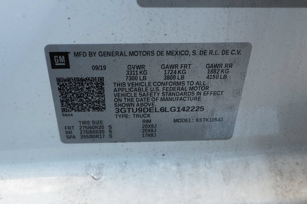 Used 2020 GMC Sierra 1500 SLT AWD/4WD image 30