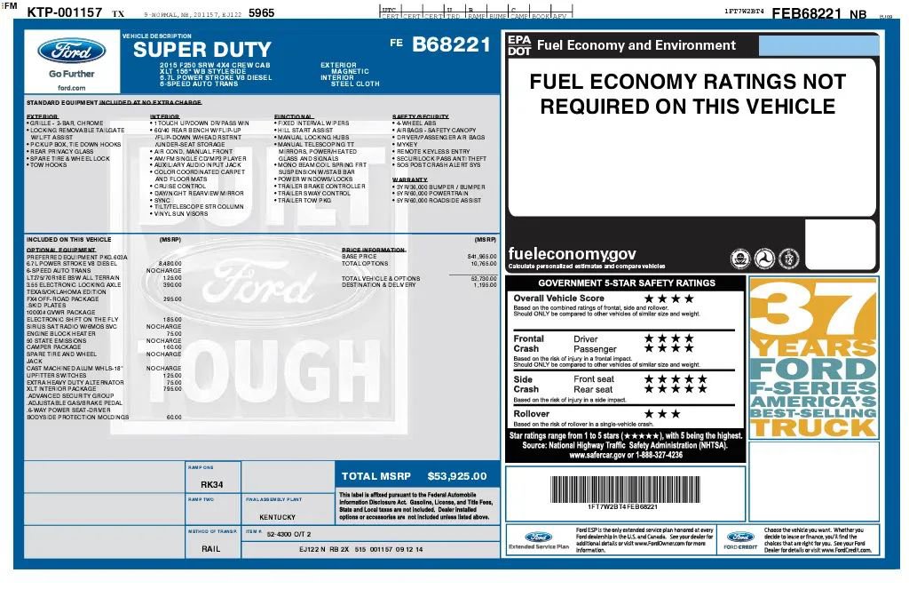 Used 2015 Ford F250 XLT w/ XLT Interior Package image 23