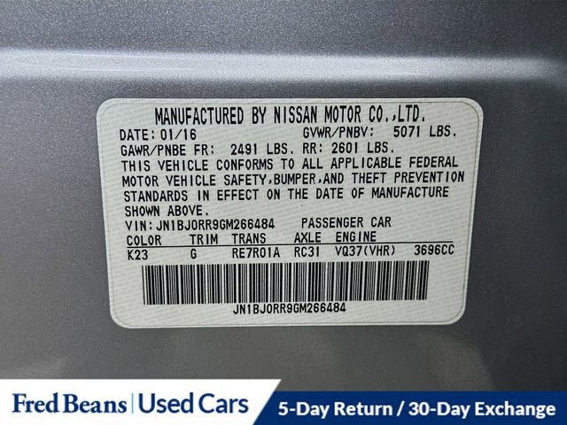 Used 2016 INFINITI QX50 AWD w/ Deluxe Touring Package image 33