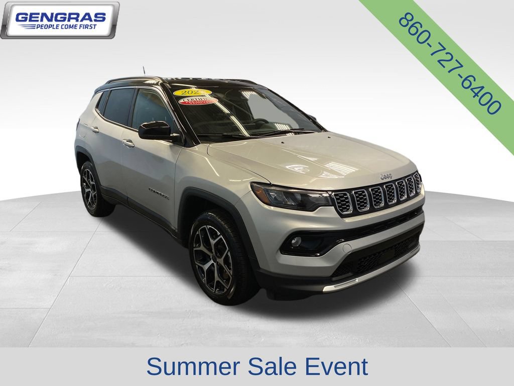 Certified 2025 Jeep Compass Limited AWD/4WD 360° Tour