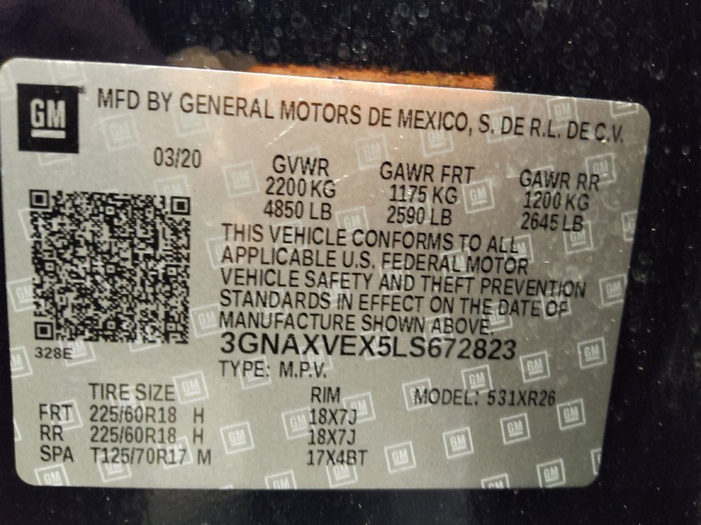 Used 2020 Chevrolet Equinox LT AWD/4WD image 33