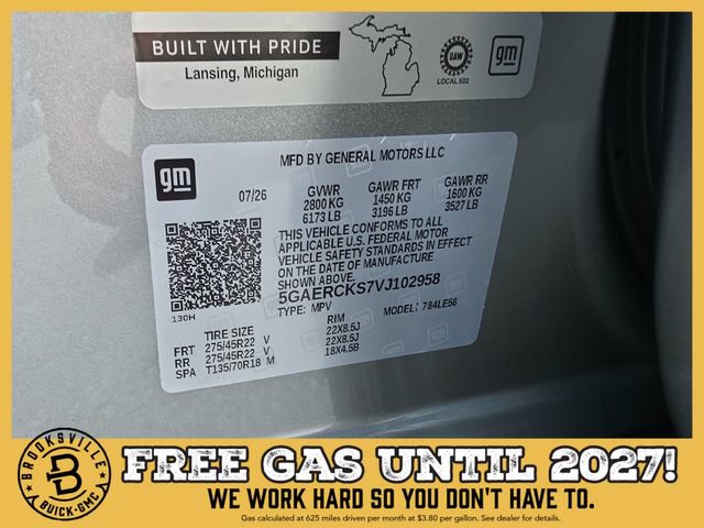 New 2027 Buick Enclave Avenir w/ LPO, Floor Liner Package FWD image 33