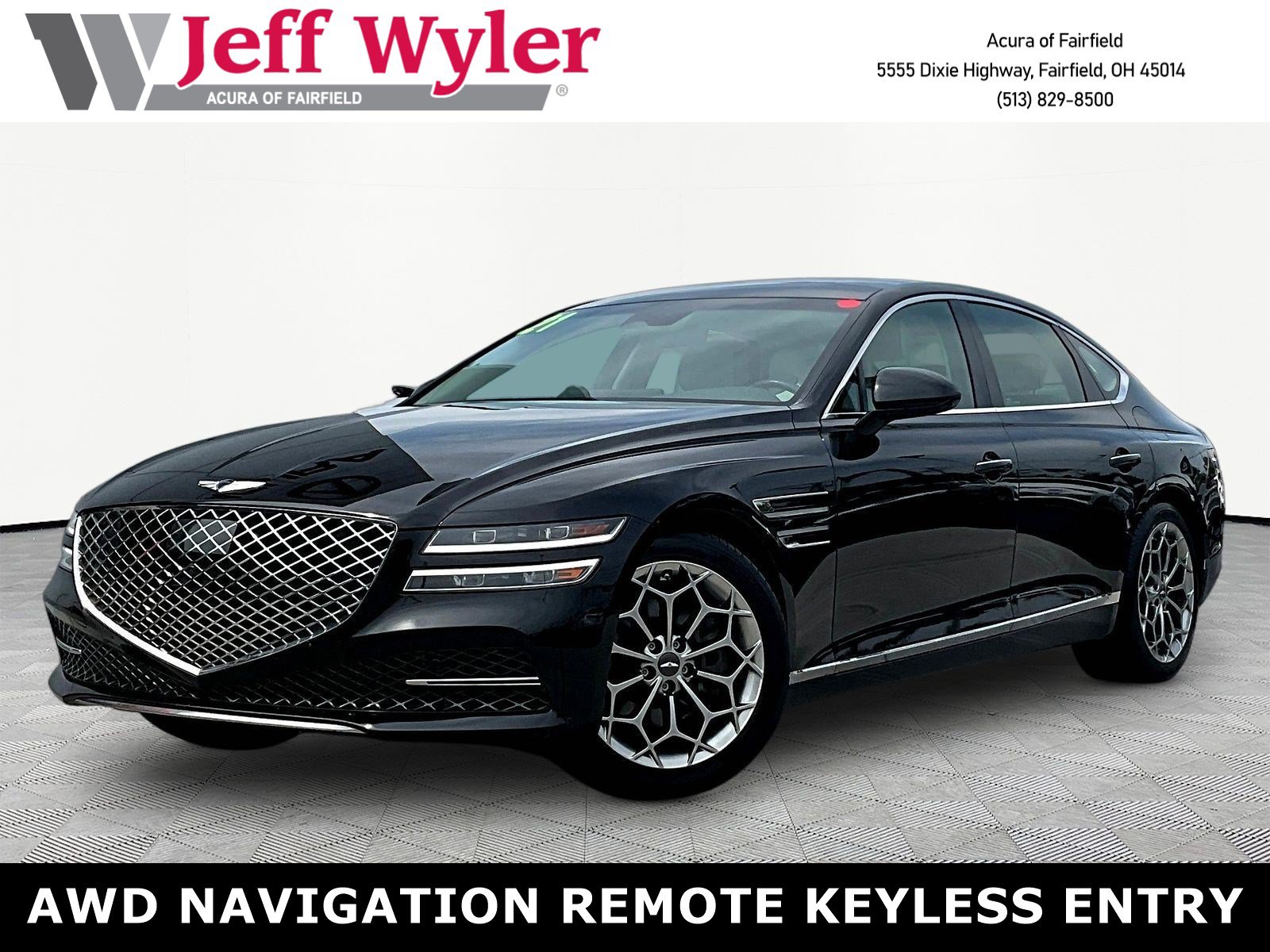 Used 2021 Genesis G80 2.5T w/ Prestige Package AWD/4WD image 1