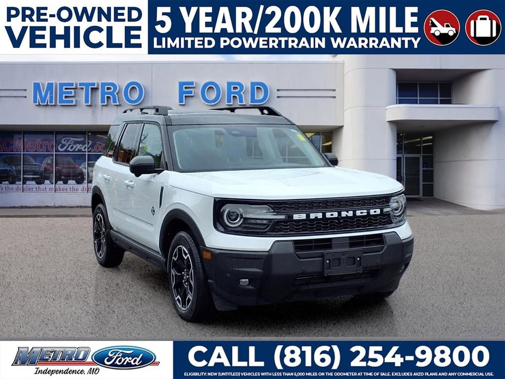 Used 2025 Ford Bronco Sport Outer Banks w/ Outer Banks Tech Package+ AWD/4WD image 1