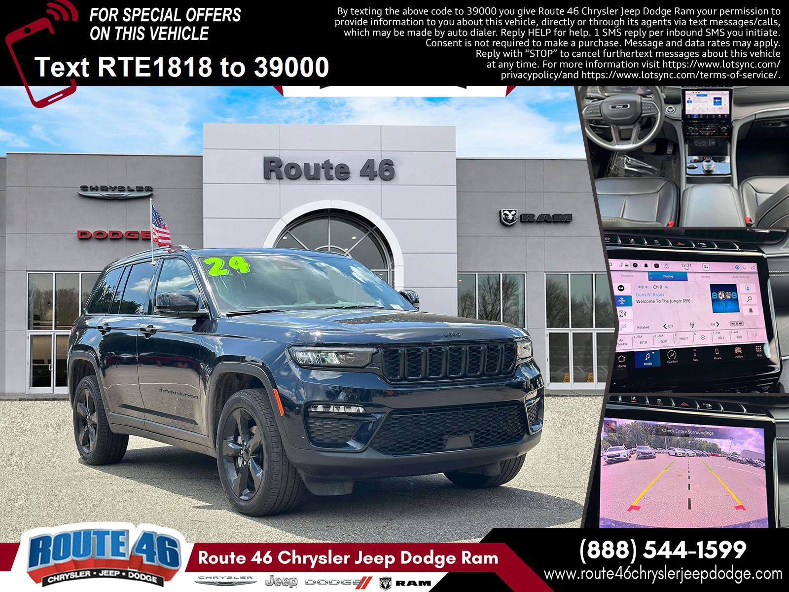 Used 2024 Jeep Grand Cherokee Limited w/ Black Appearance Package AWD/4WD video 1