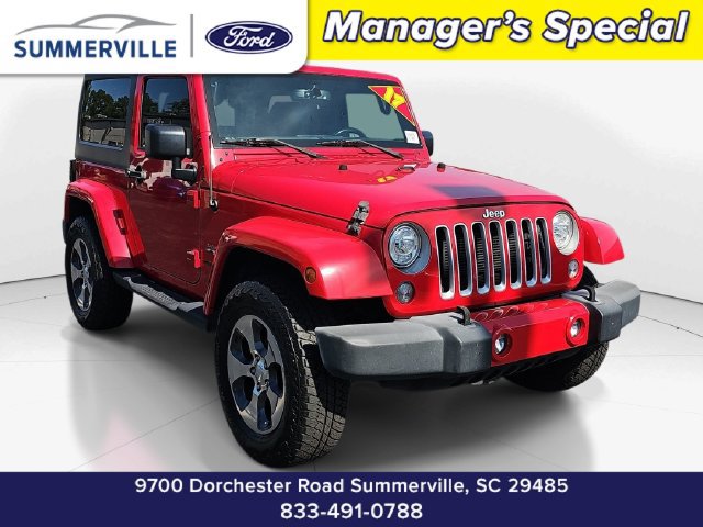 Used 2017 Jeep Wrangler Sahara w/ Dual Top Group