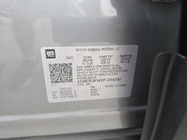 Certified 2023 Chevrolet Traverse RS FWD image 42