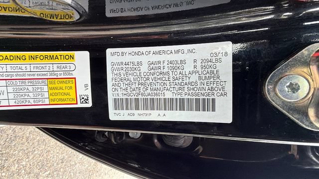 Used 2018 Honda Accord EX-L image 33