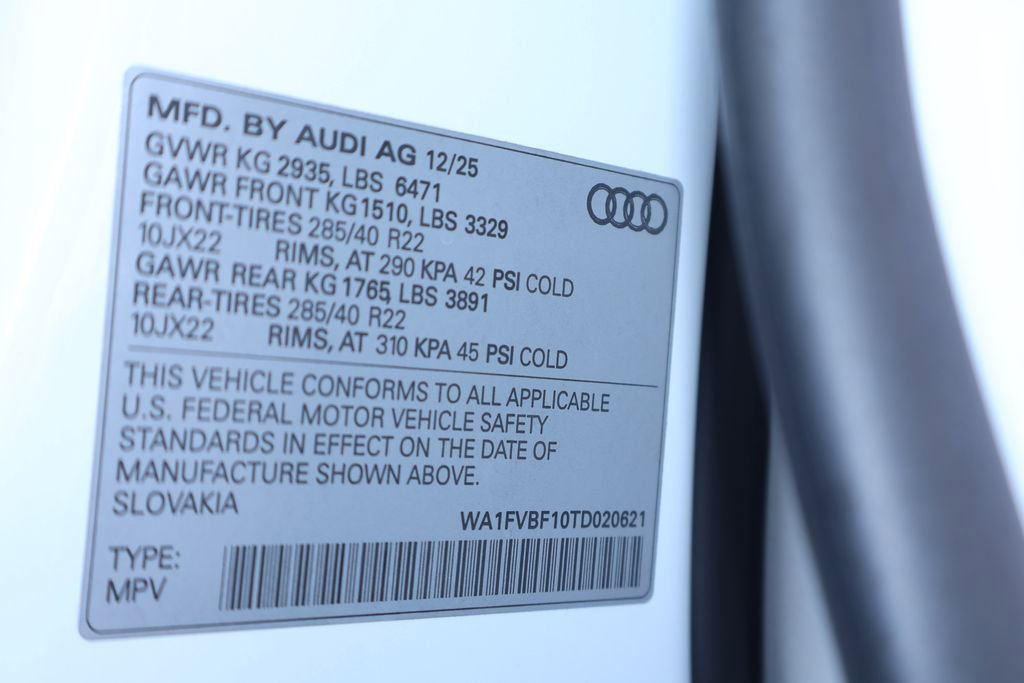 New 2026 Audi Q8 Prestige image 28