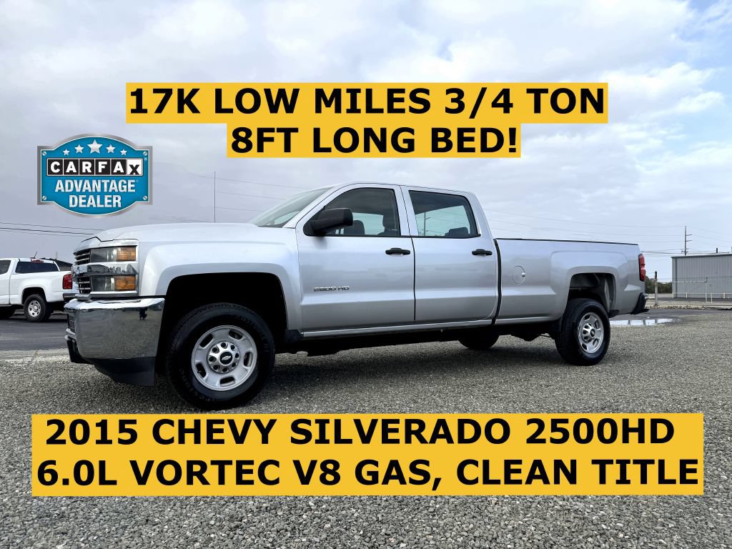 Used 2015 Chevrolet Silverado 2500 W/T RWD image 1