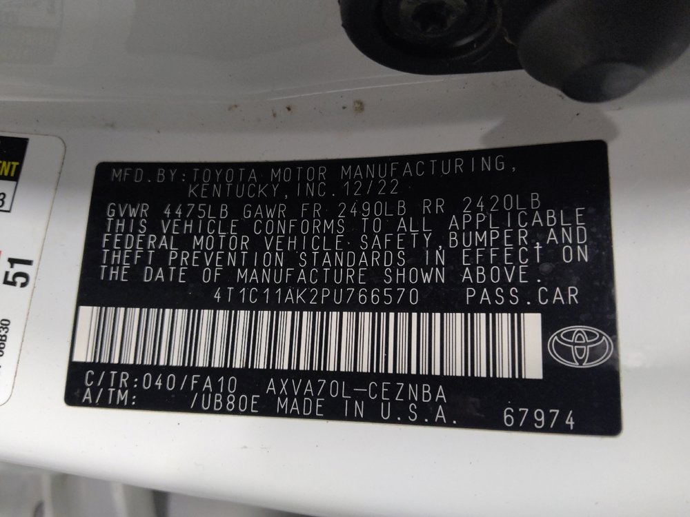 Used 2023 Toyota Camry LE image 33