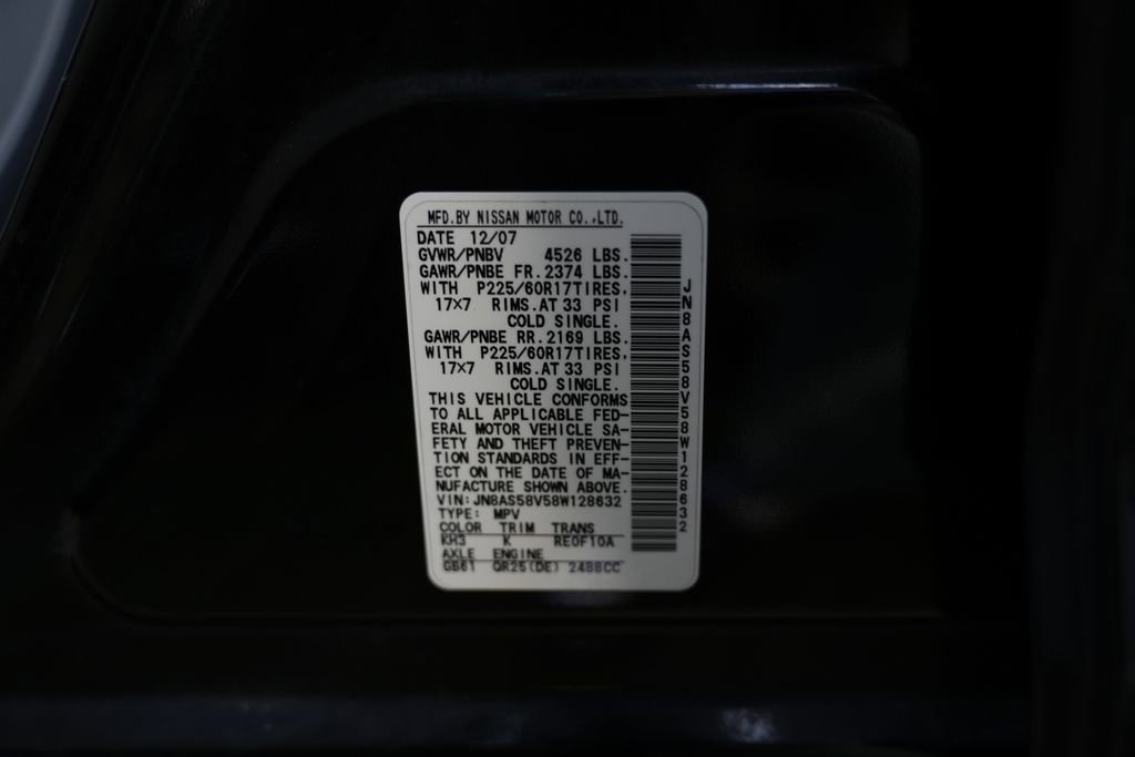 Used 2008 Nissan Rogue SL w/ Premium Pkg image 52