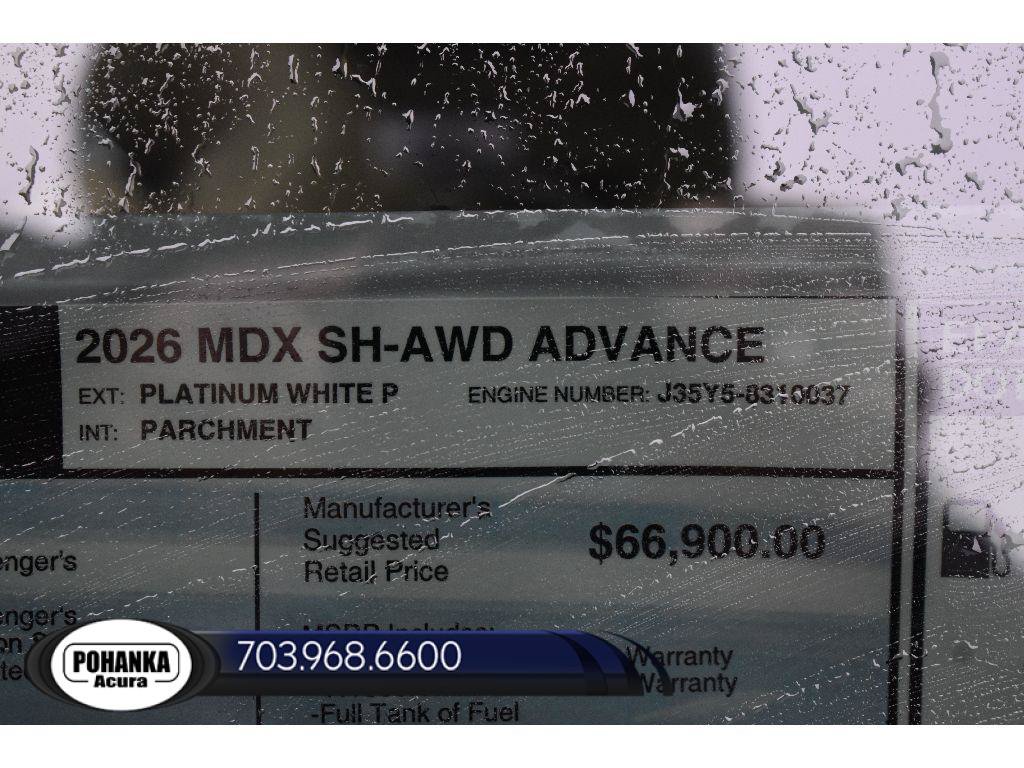 New 2026 Acura MDX SH-AWD w/ Advance Package image 40