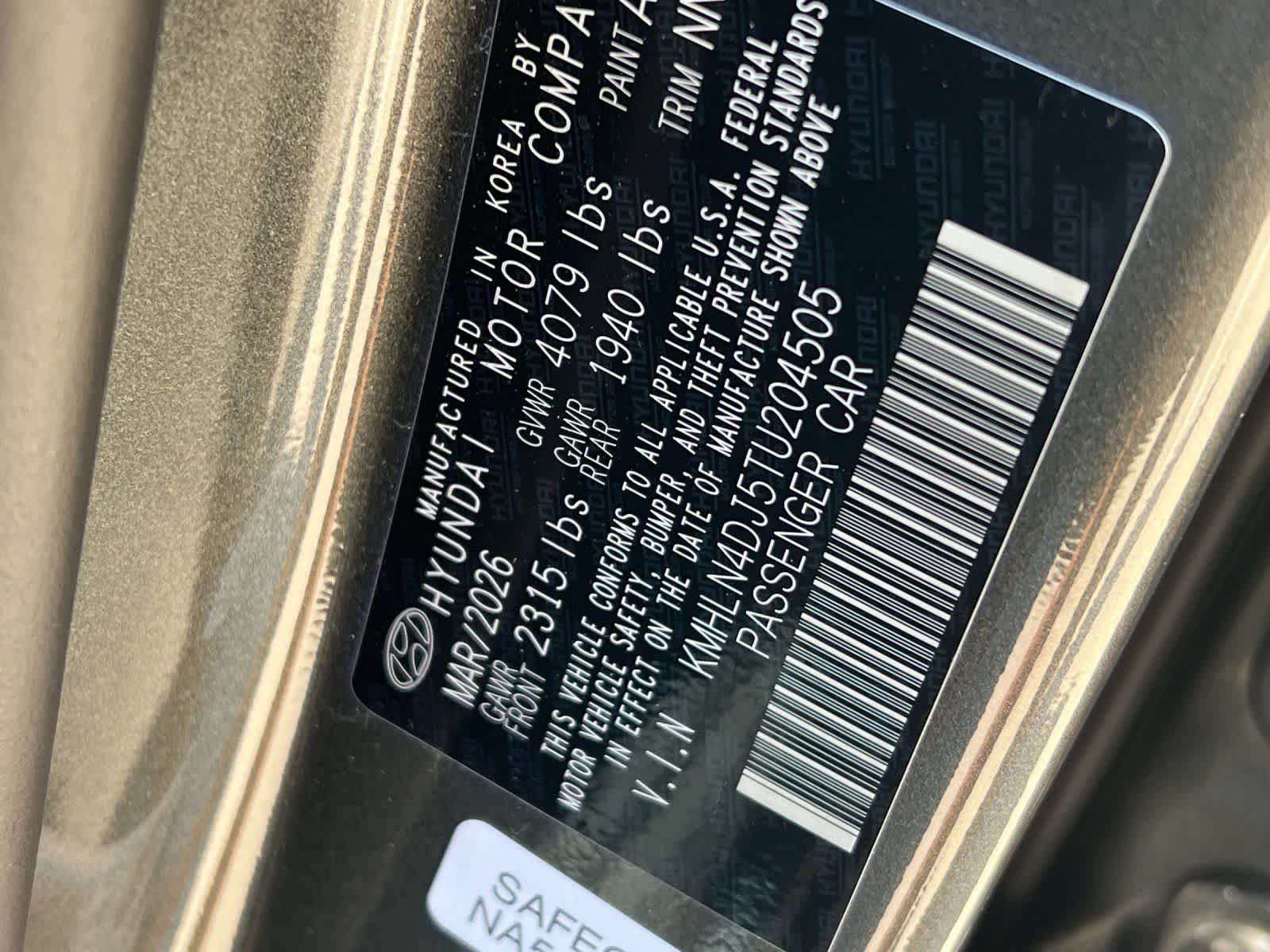 Certified 2026 Hyundai Elantra Limited FWD image 32