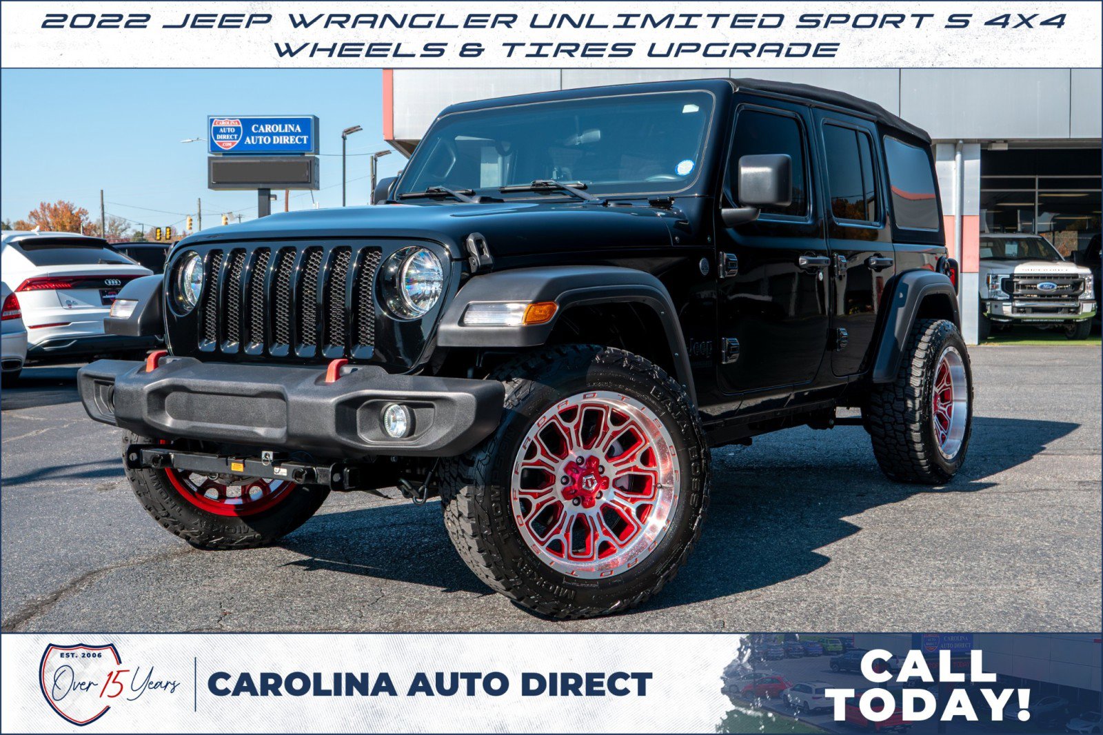 Used 2022 Jeep Wrangler Unlimited Sport