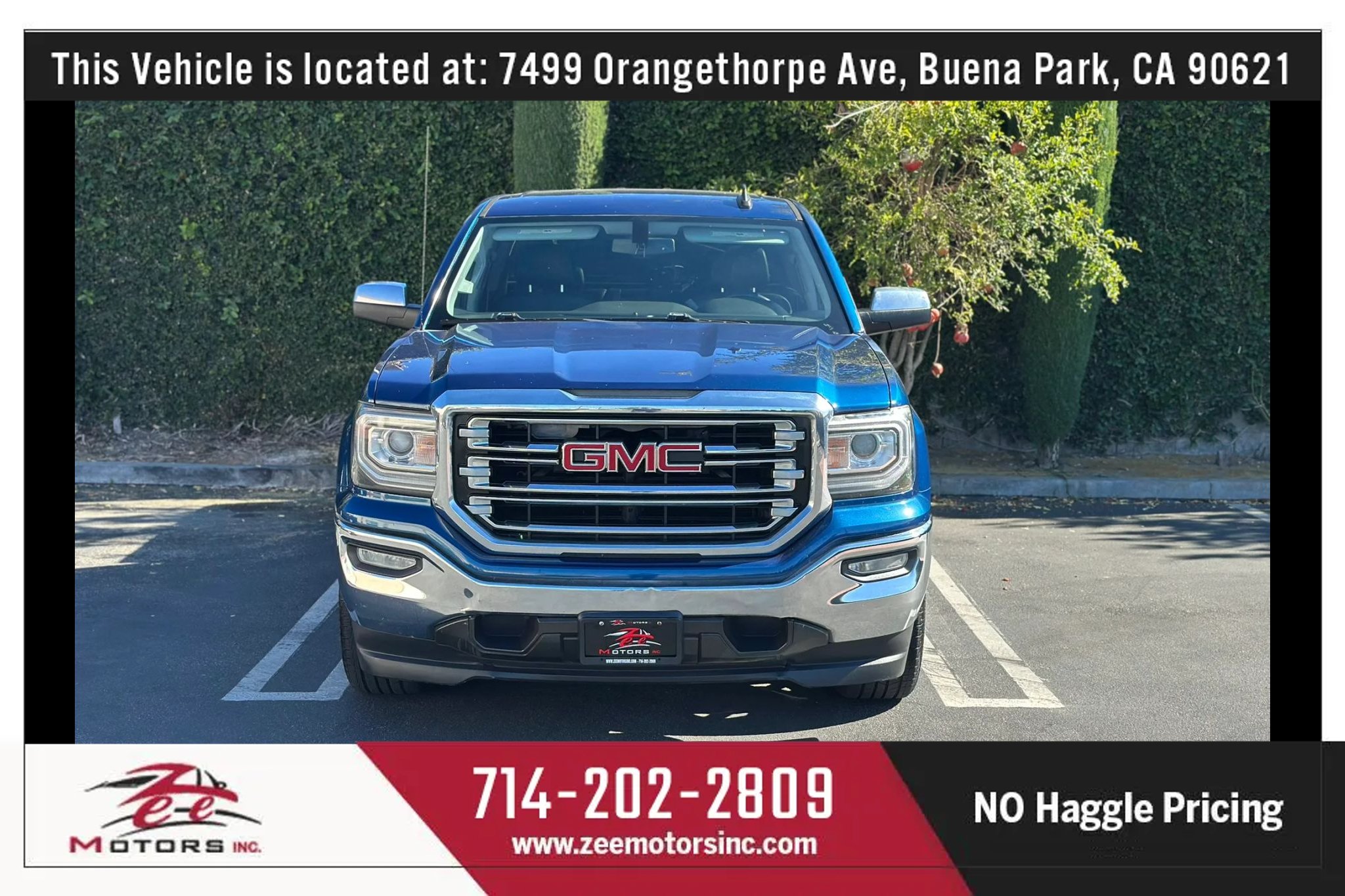 Used 2017 GMC Sierra 1500 SLT w/ Texas SLT Premium Package RWD image 3