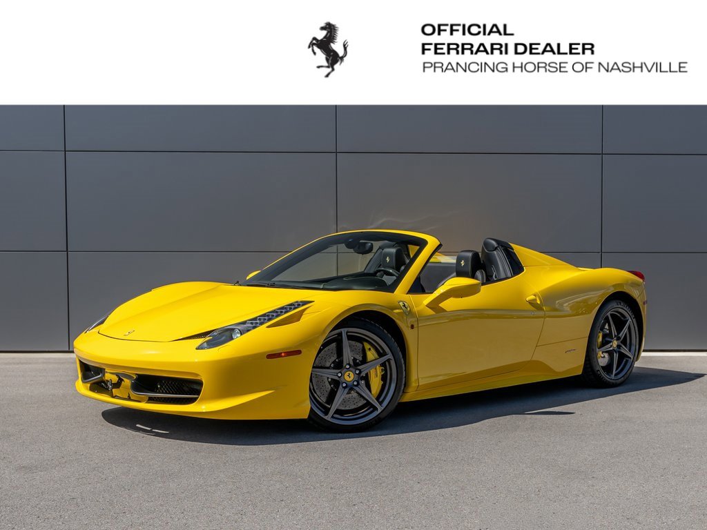 Certified 2015 Ferrari 458 Spider