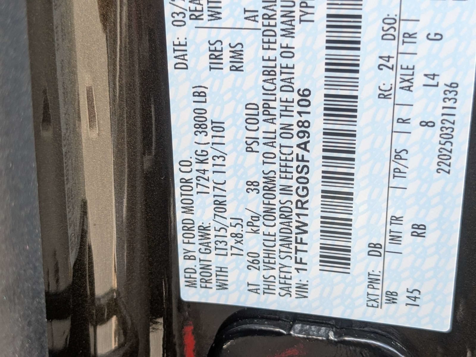 Used 2025 Ford F150 Raptor AWD/4WD image 20