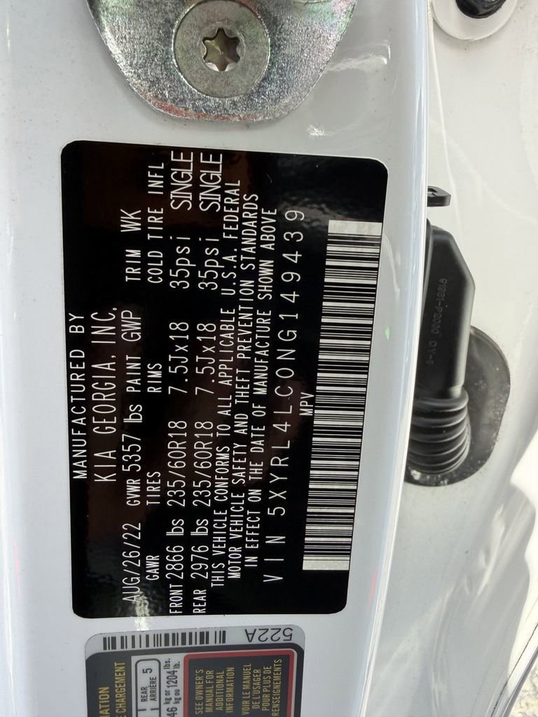 Used 2022 Kia Sorento S FWD image 34