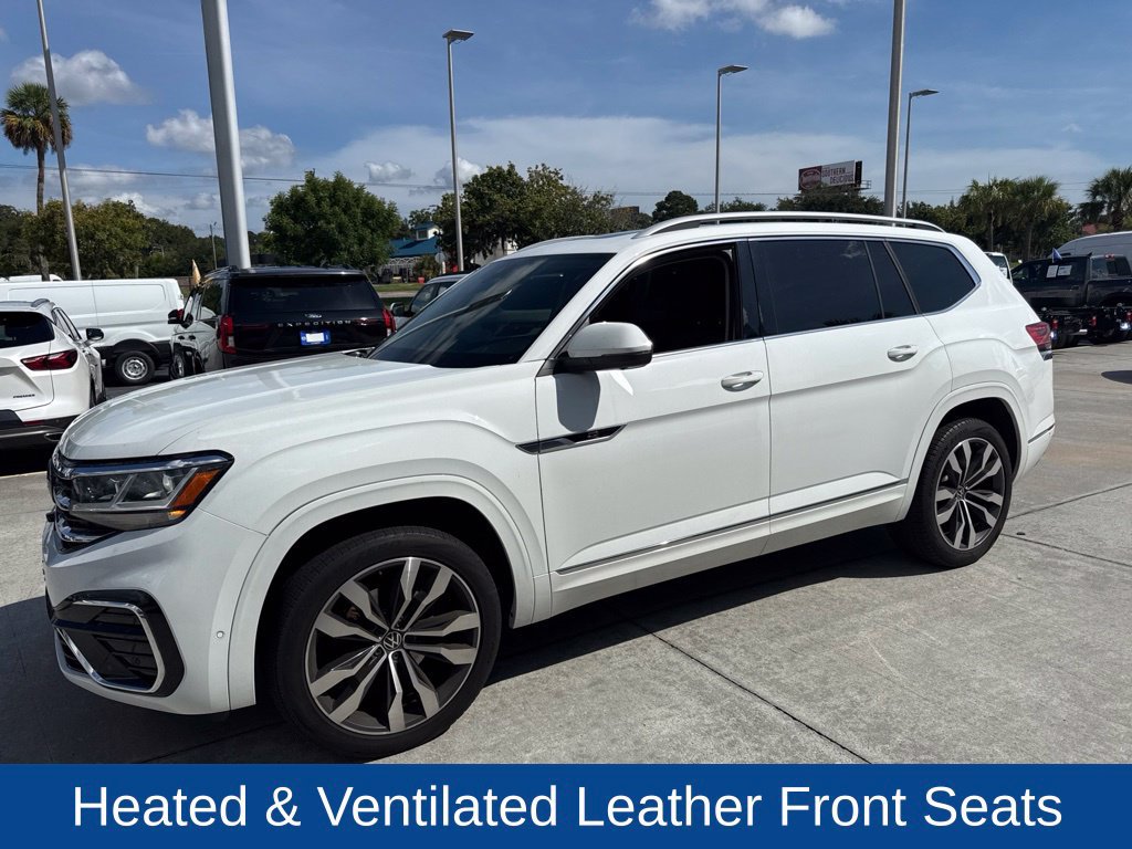 Used 2021 Volkswagen Atlas SEL Premium AWD/4WD image 2