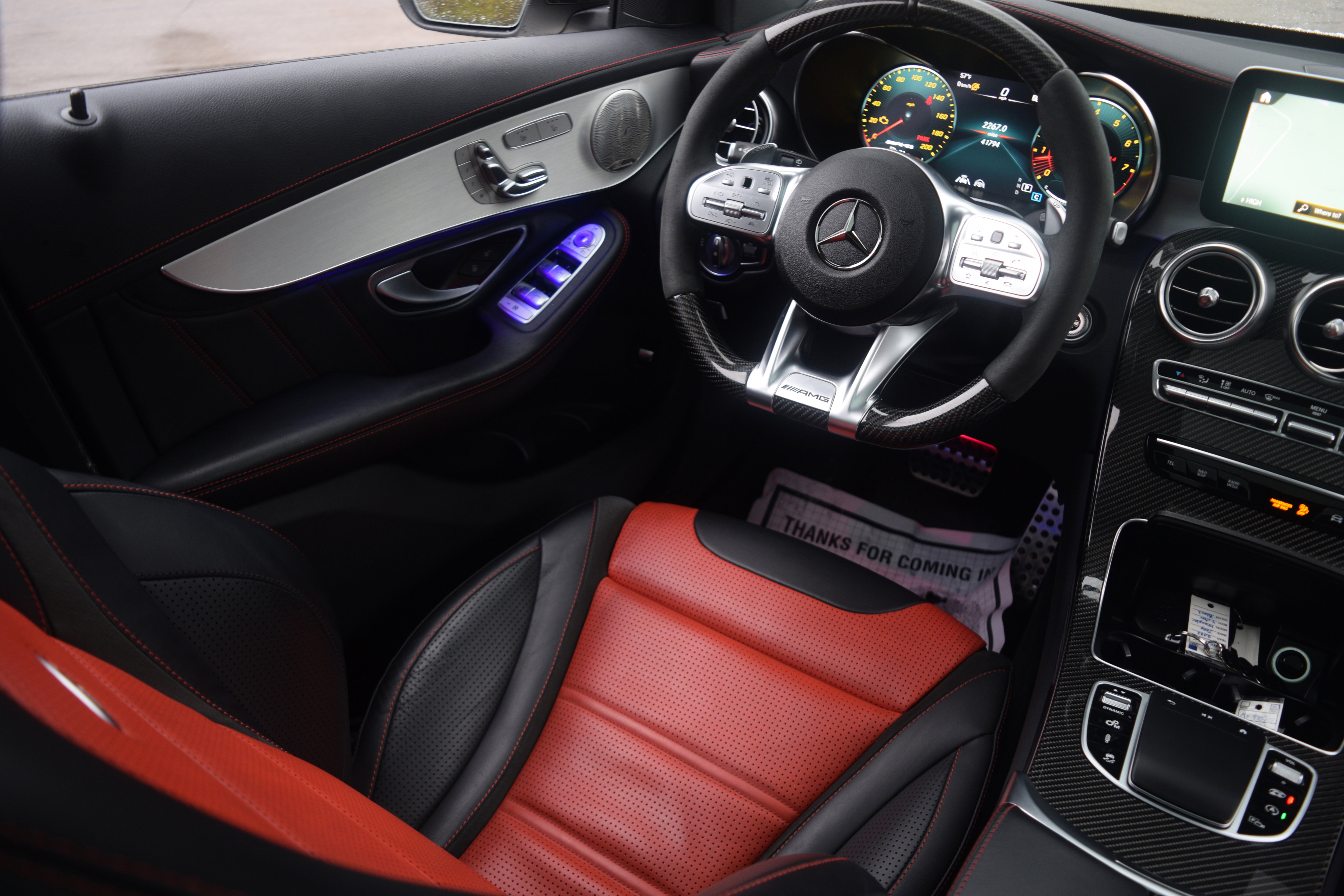 Used 2021 Mercedes-Benz GLC 63 AMG 4MATIC image 32