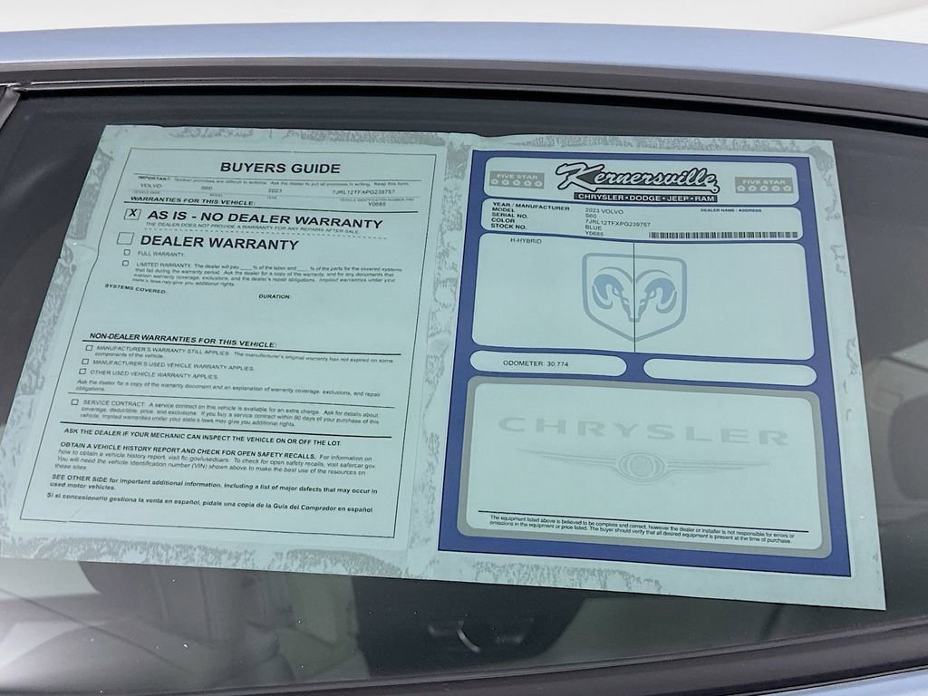 Used 2023 Volvo S60 B5 Ultimate image 38