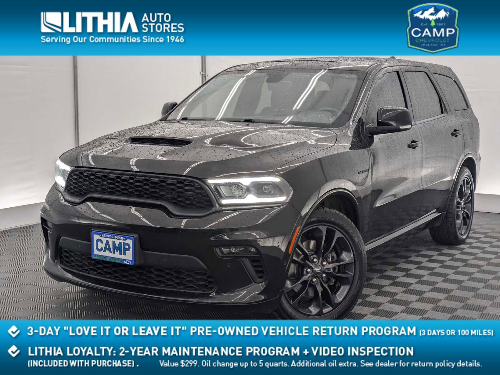 Used 2021 Dodge Durango R/T w/ Blacktop Package image 1