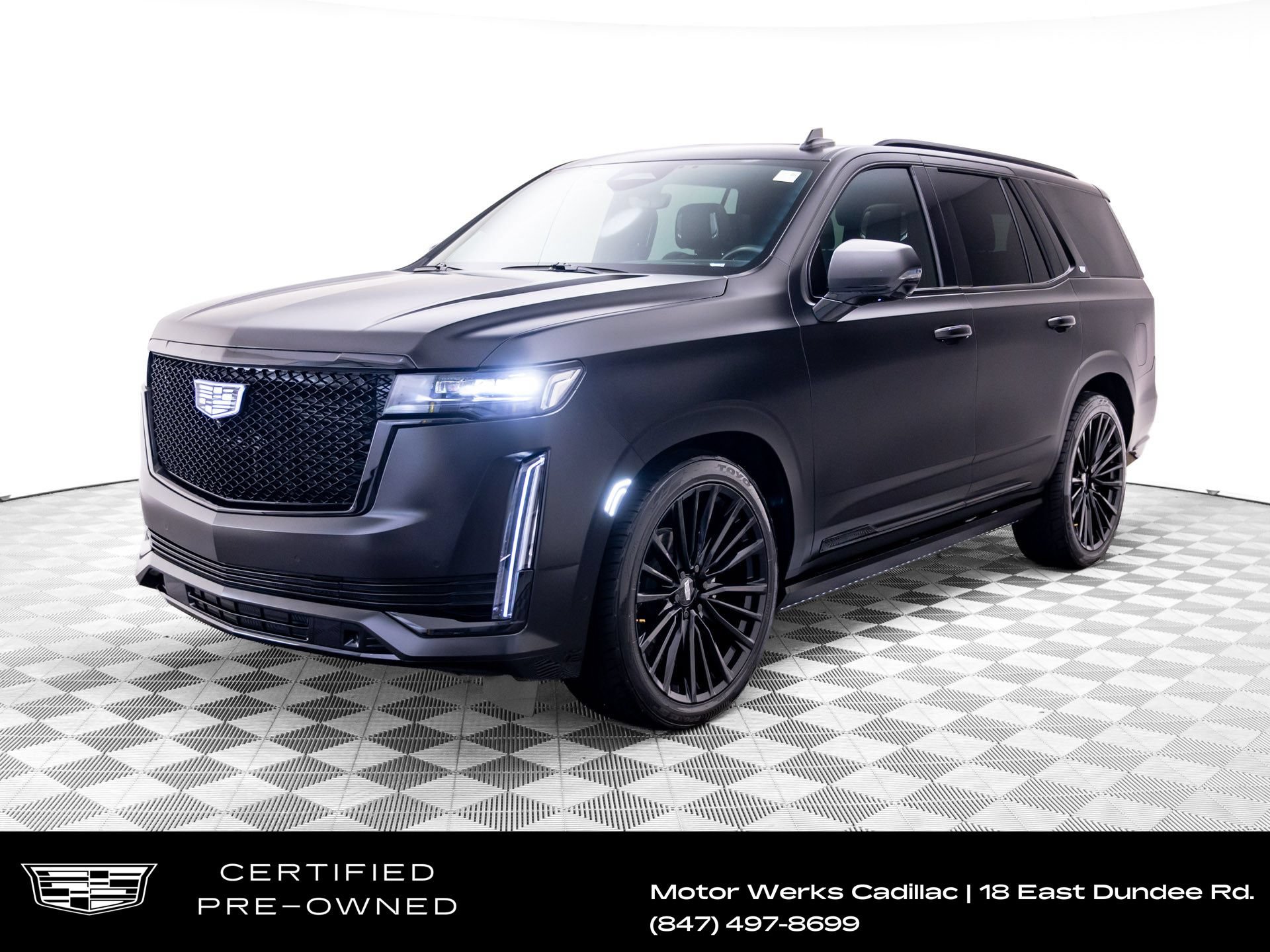 Certified 2023 Cadillac Escalade Sport Platinum w/ LPO, ONYX Package AWD/4WD image 1