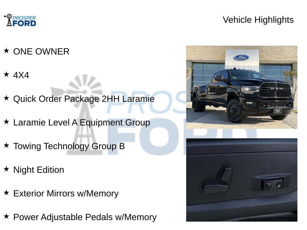 Used 2022 RAM 3500 Laramie w/ Night Edition AWD/4WD image 5