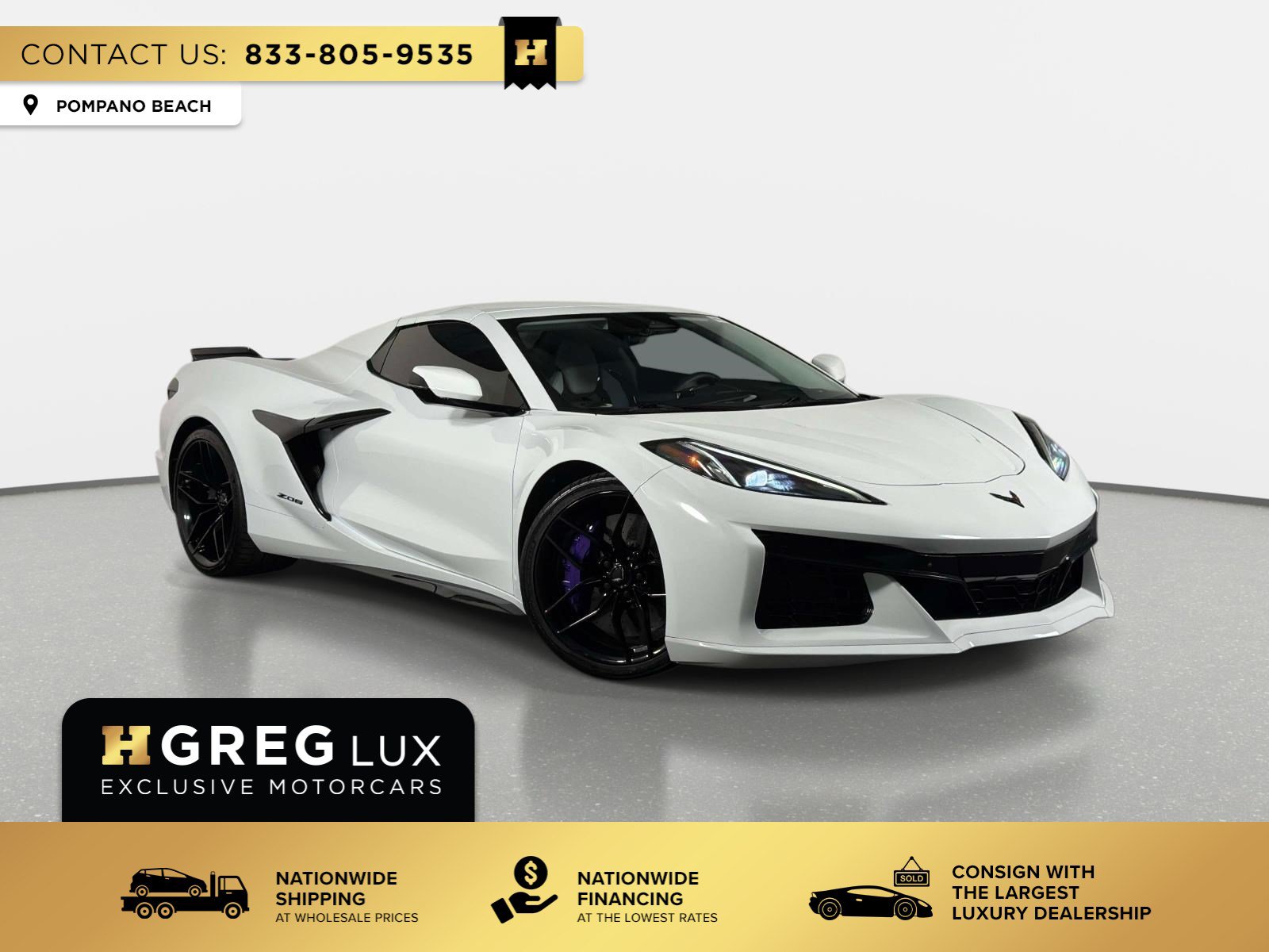 Used 2025 Chevrolet Corvette Z06 RWD image 1