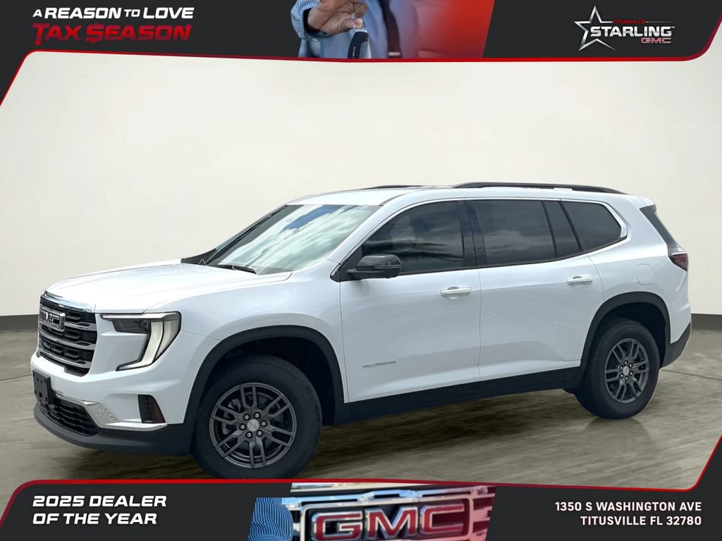 New 2025 GMC Acadia Elevation w/ LPO, Floor Liner Package