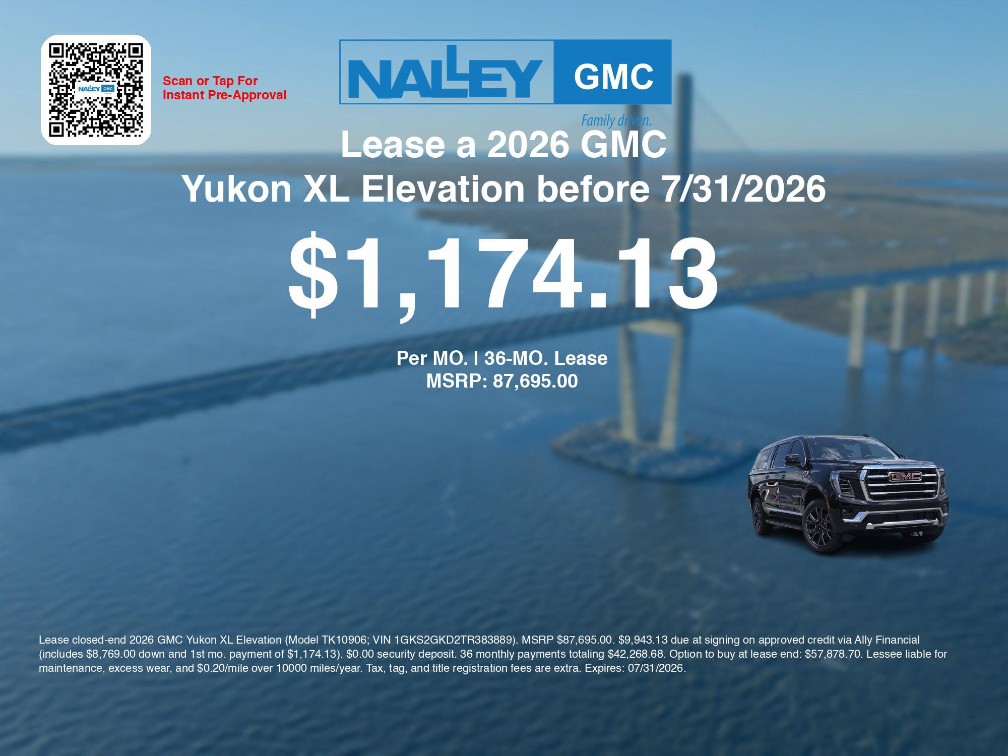 New 2026 GMC Yukon XL Elevation w/ Elevation Premium Package AWD/4WD image 3