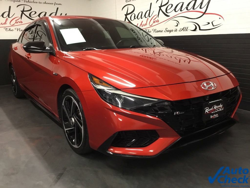 Used 2021 Hyundai Elantra N Line FWD image 3