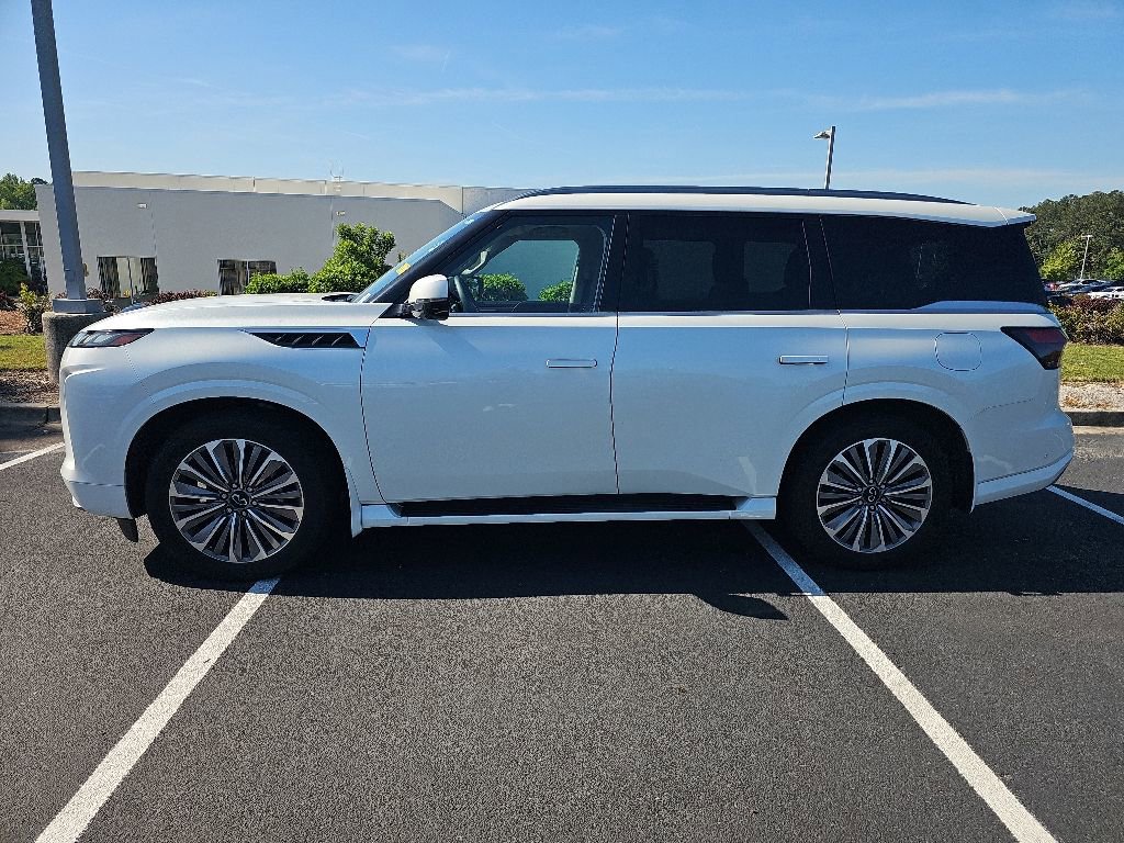 Used 2025 INFINITI QX80 Luxe w/ Cargo Package RWD video 2
