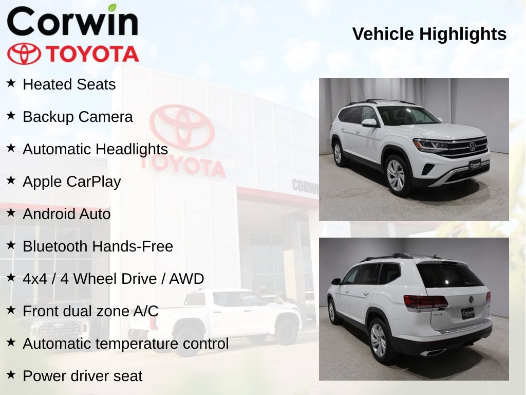 Used 2023 Volkswagen Atlas SE AWD/4WD image 11