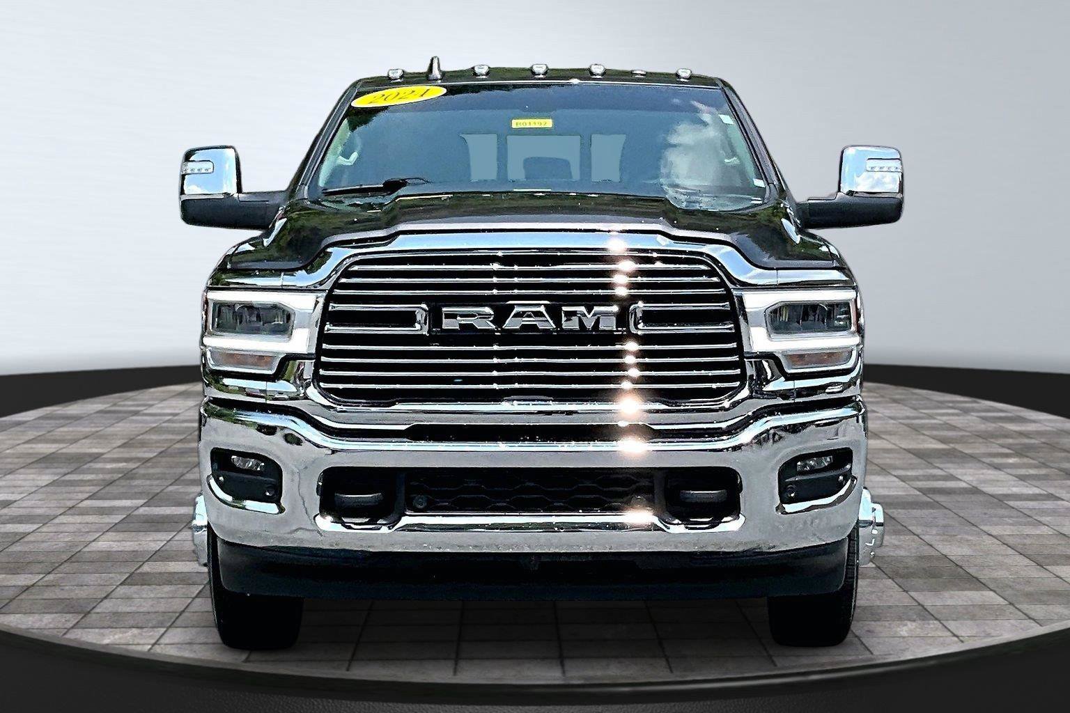 Used 2024 RAM 3500 Laramie w/ Chrome Bumper Package AWD/4WD image 2