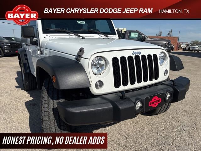 Used 2017 Jeep Wrangler Sport w/ Quick Order Package 24S image 9