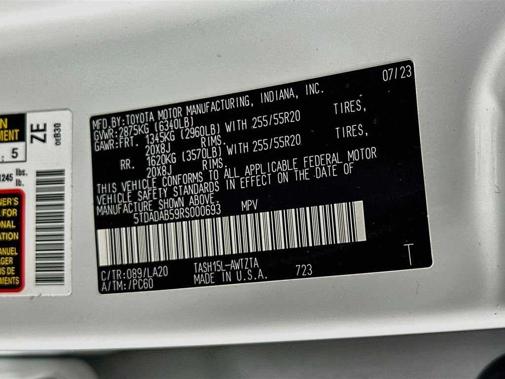Used 2024 Toyota Grand Highlander AWD Hybrid image 36