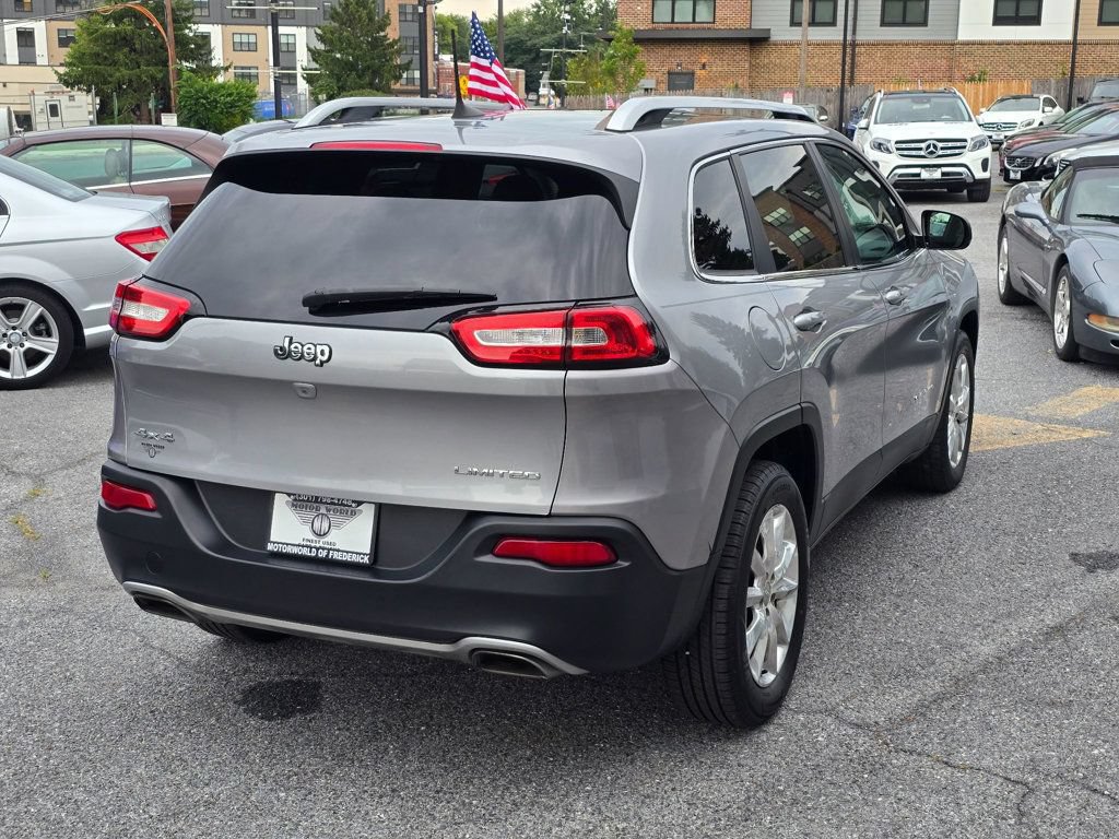 Used 2016 Jeep Cherokee Limited AWD/4WD image 4