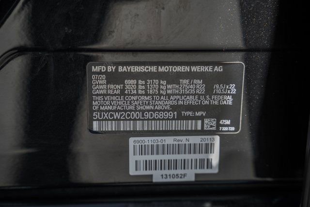 Used 2020 BMW X7 xDrive40i w/ Premium Package image 48