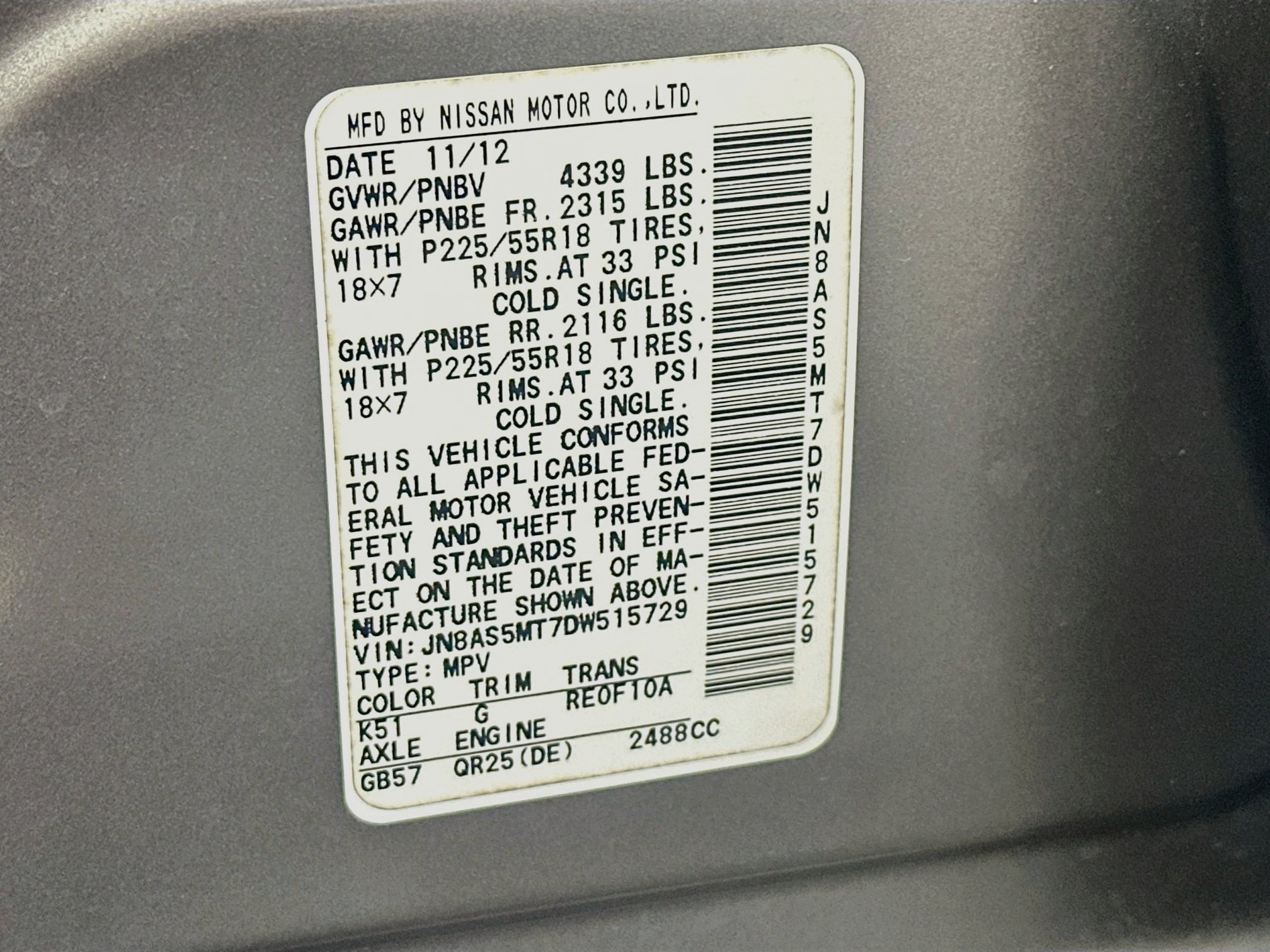 Used 2013 Nissan Rogue SL FWD image 12