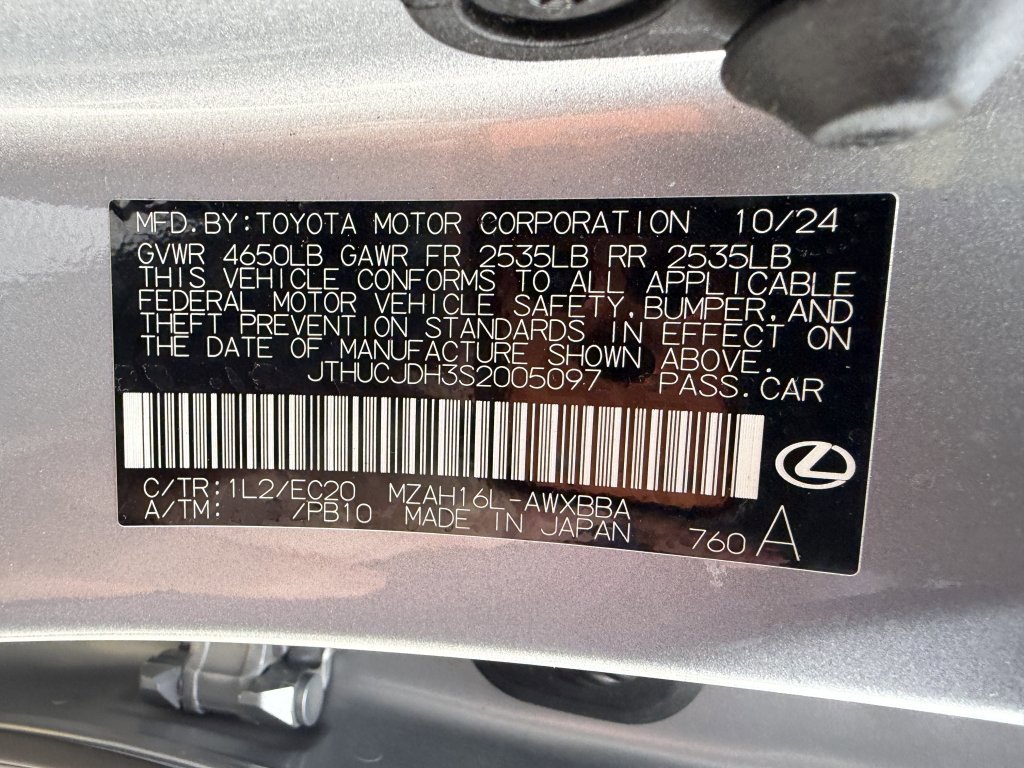 Used 2025 Lexus UX 300h AWD w/ Accessory Package (Z1) image 45