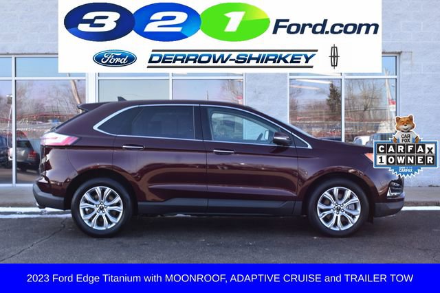 Used 2023 Ford Edge Titanium w/ Class II Trailer Tow Package image 3
