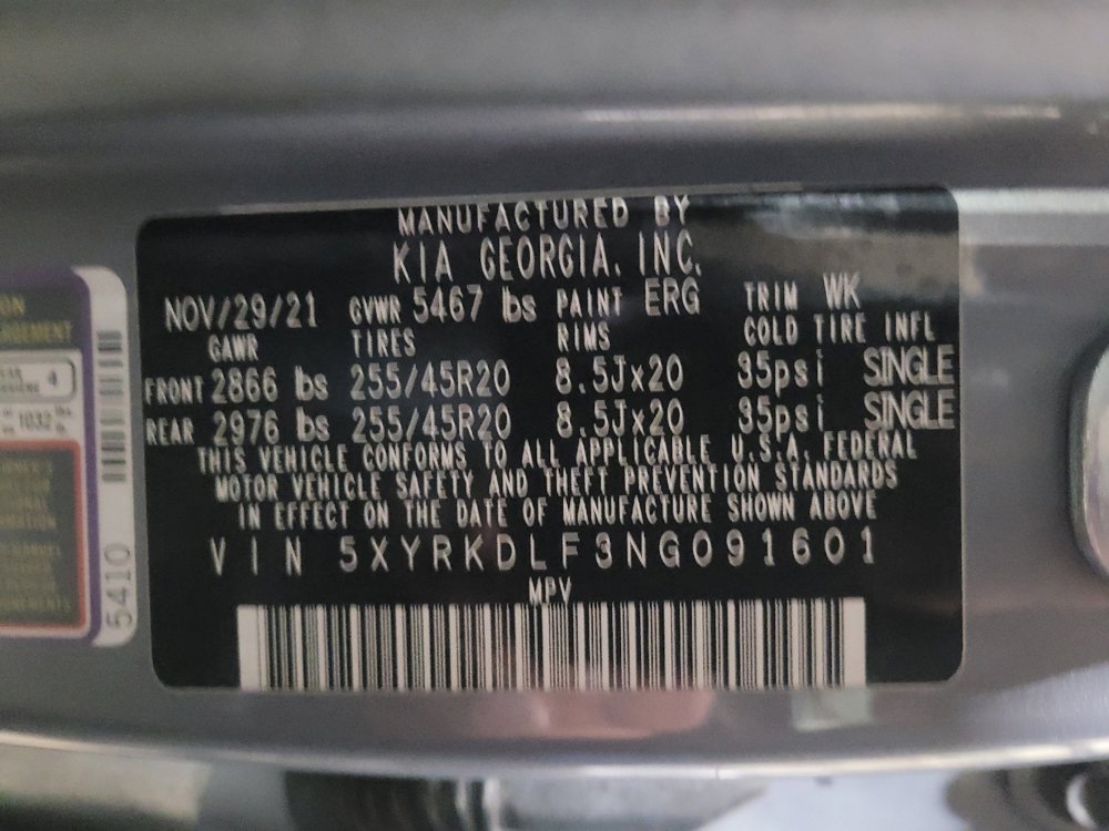 Used 2022 Kia Sorento SX image 33